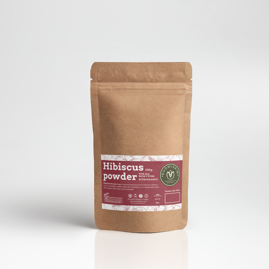 Hibiscus flower powder